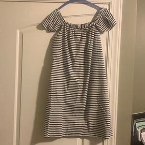 J. Crew off shoulder or capped shoulder dress